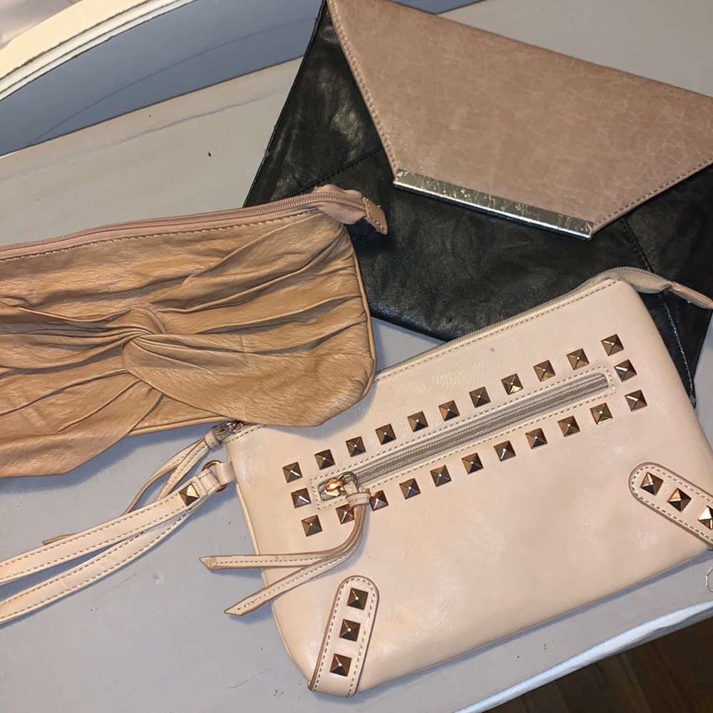 Clutches. 3 for $10.